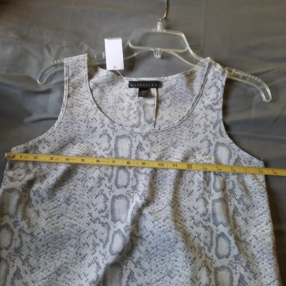 ATTENTION Snakeskin Split Back Shell Tank NWT! - Size XS - Picture 13 of 16